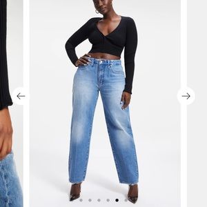 Good American ‘90s Loose Jeans